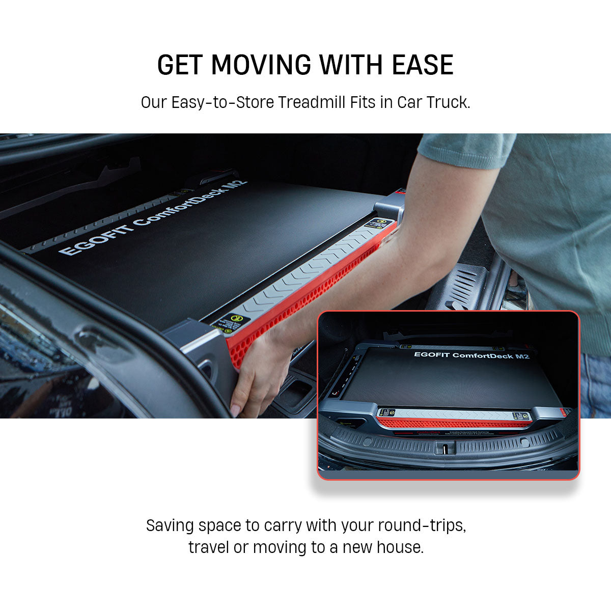 CIAPO Mini Fitness Home 2-in-1 Foldable Compact Walking Pad Under Desk Treadmill