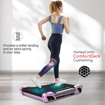 CIAPO Mini Fitness Home 2-in-1 Foldable Compact Walking Pad Under Desk Treadmill