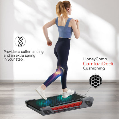 CIAPO Mini Fitness Home 2-in-1 Foldable Compact Walking Pad Under Desk Treadmill