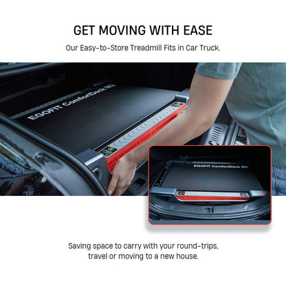 CIAPO Mini Fitness Home 2-in-1 Foldable Compact Walking Pad Under Desk Treadmill