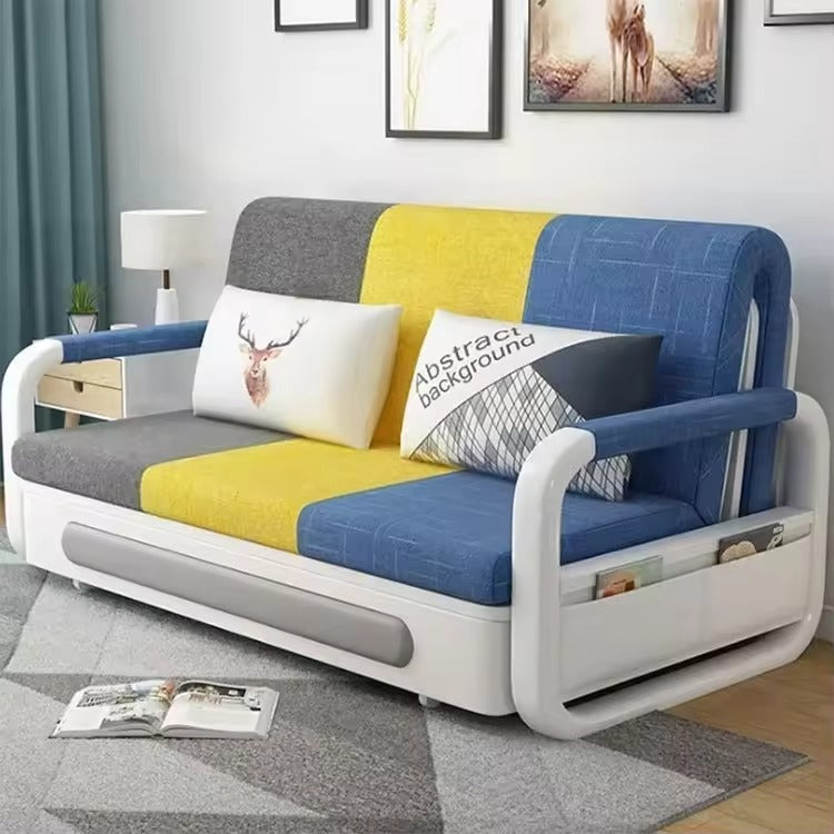 [FREE SHIPPING] Multifunctional Folding Sofa Bed with Storage