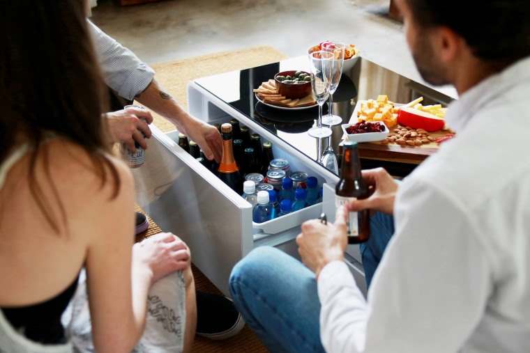 Smart Coffee Table with Built in Fridge and Speakers [FREE SHIPPING]