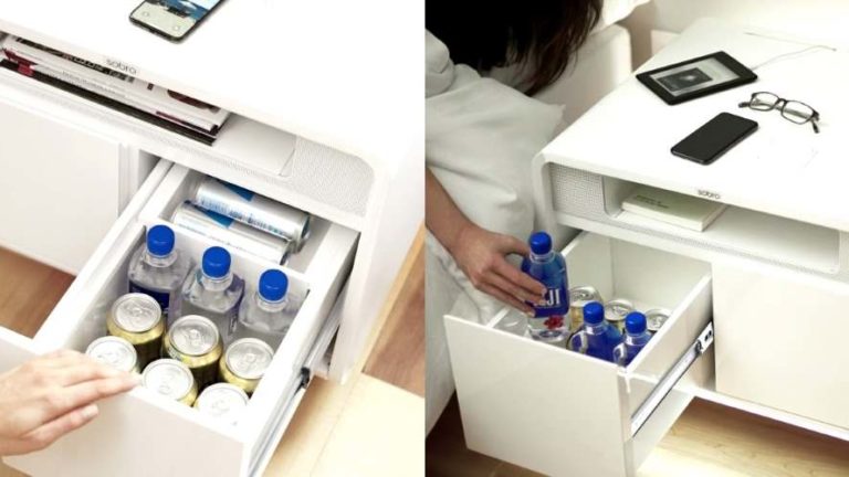 Smart Coffee Table with Built in Fridge and Speakers [FREE SHIPPING]
